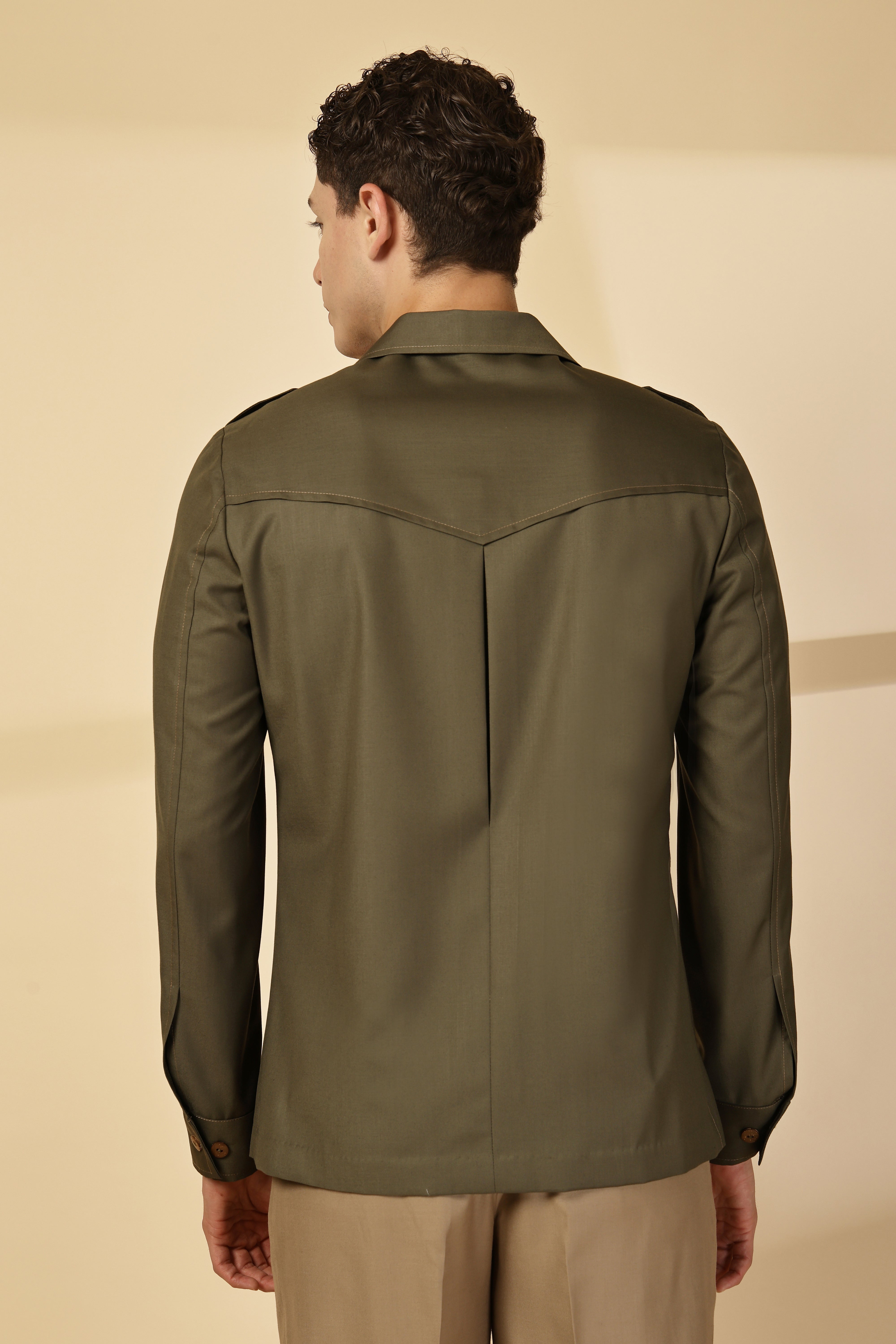 Olive Club Wear Shirt