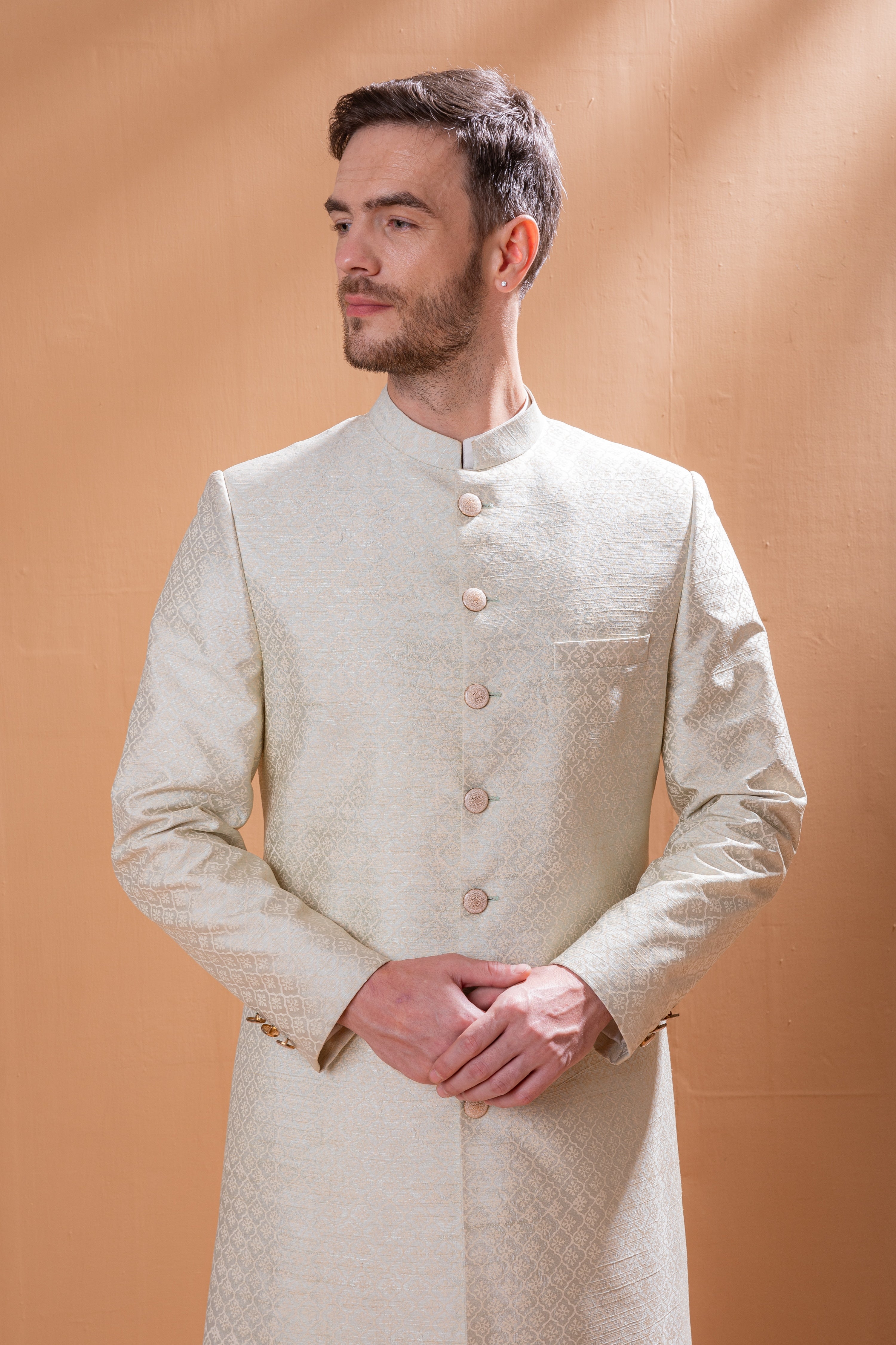 Mint Green Sherwani