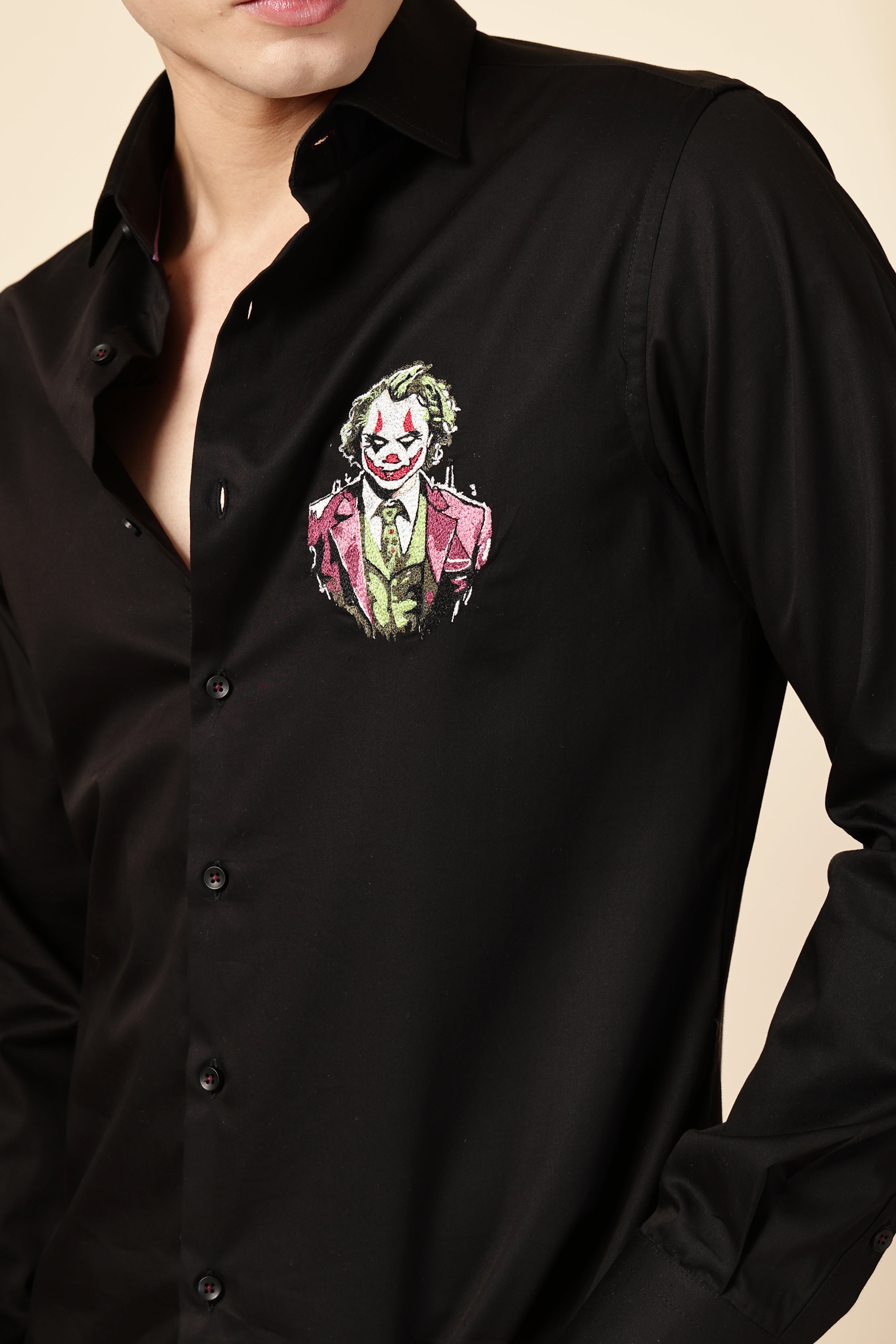 Joker Embroidered Shirt