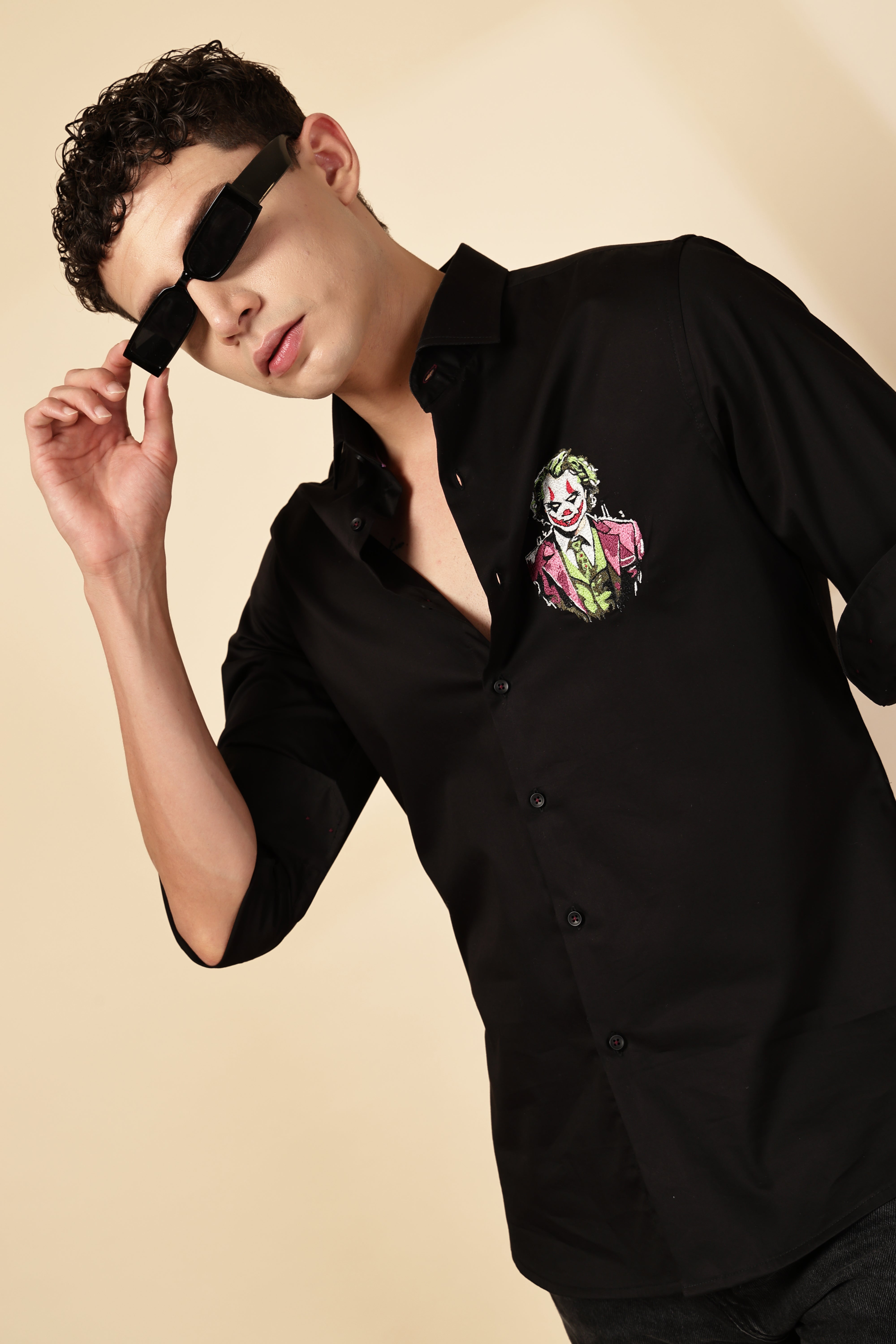 Joker Embroidered Shirt