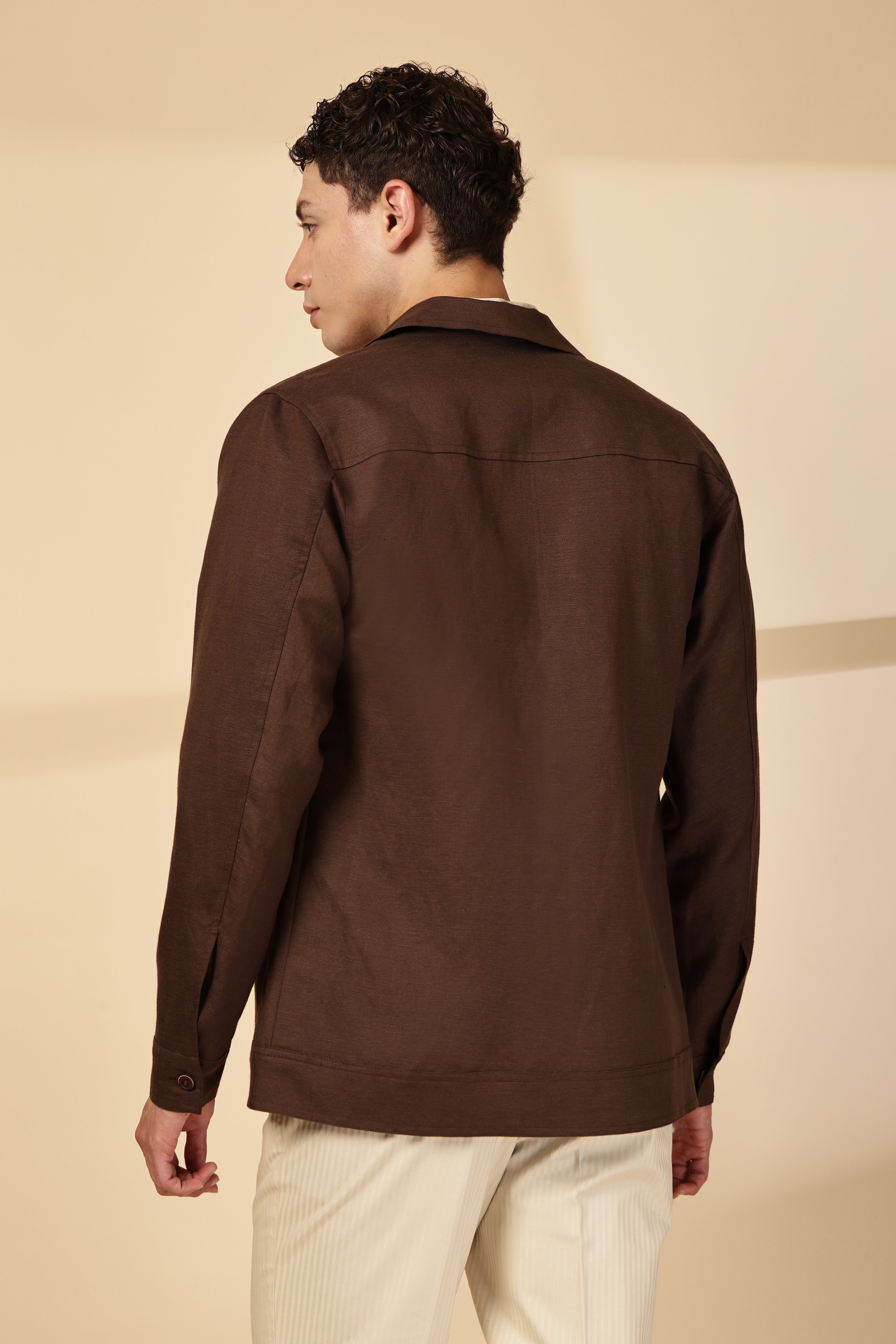 Brown Shacket