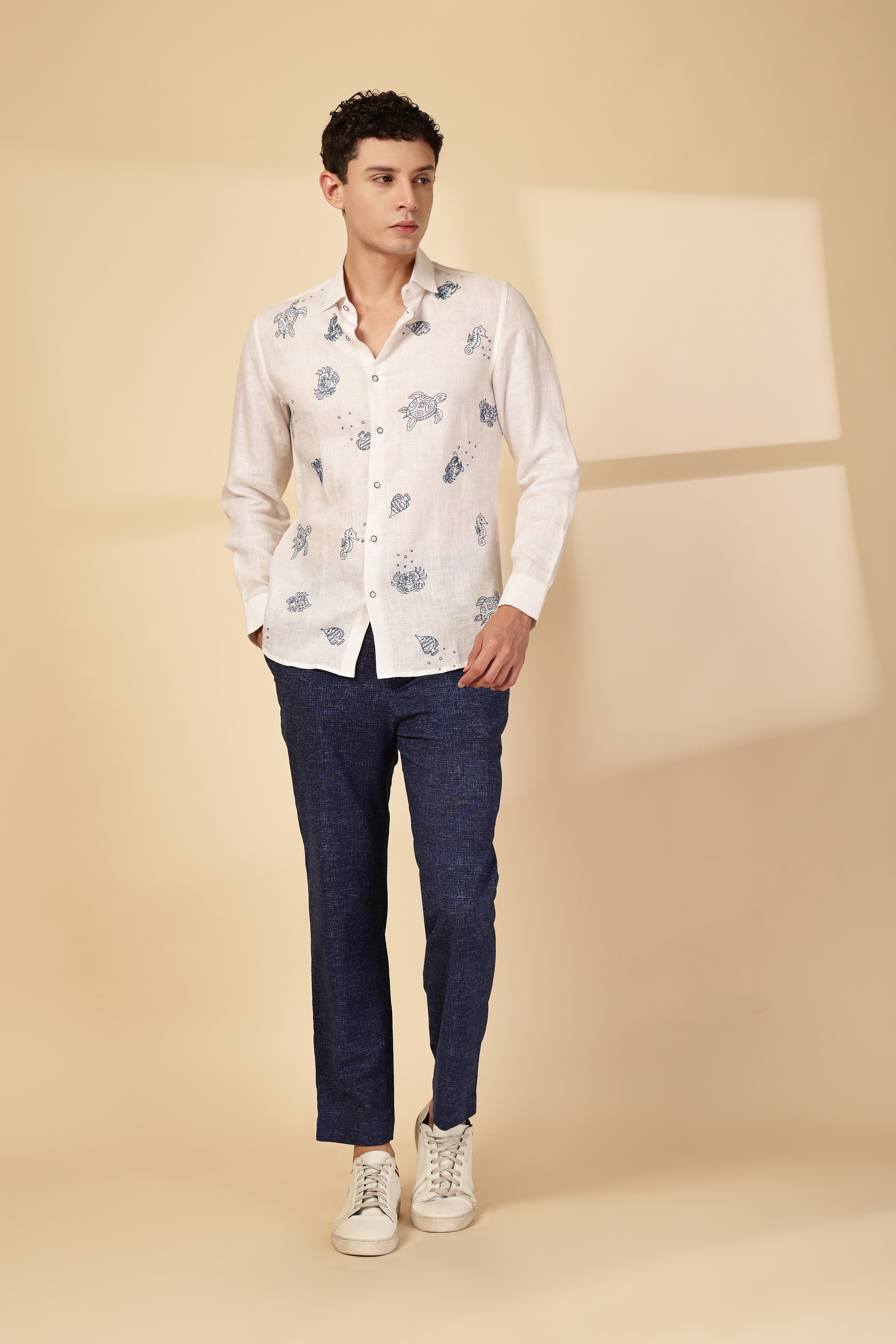 Linen Sea Urchin Shirt