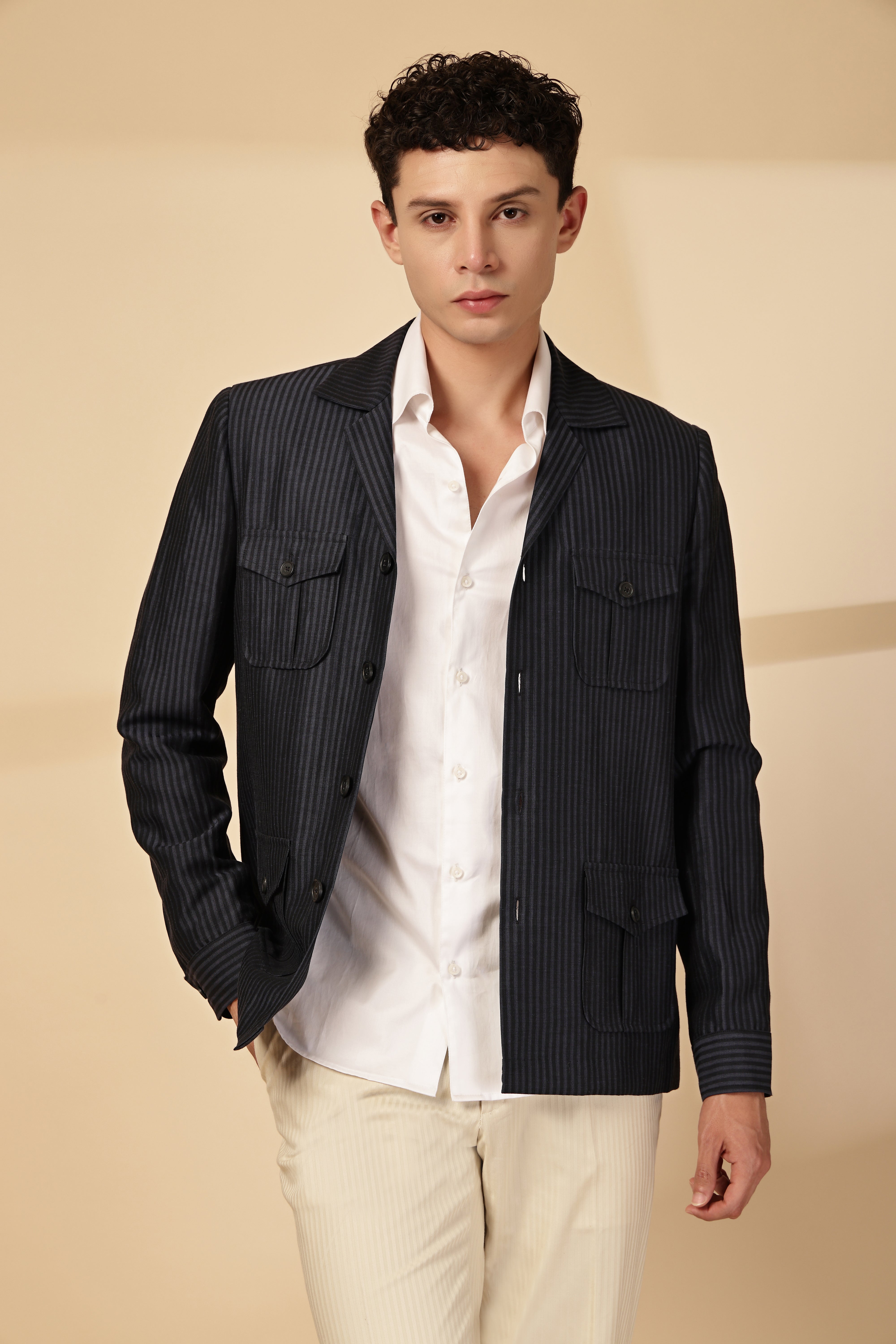 Stripe Shacket