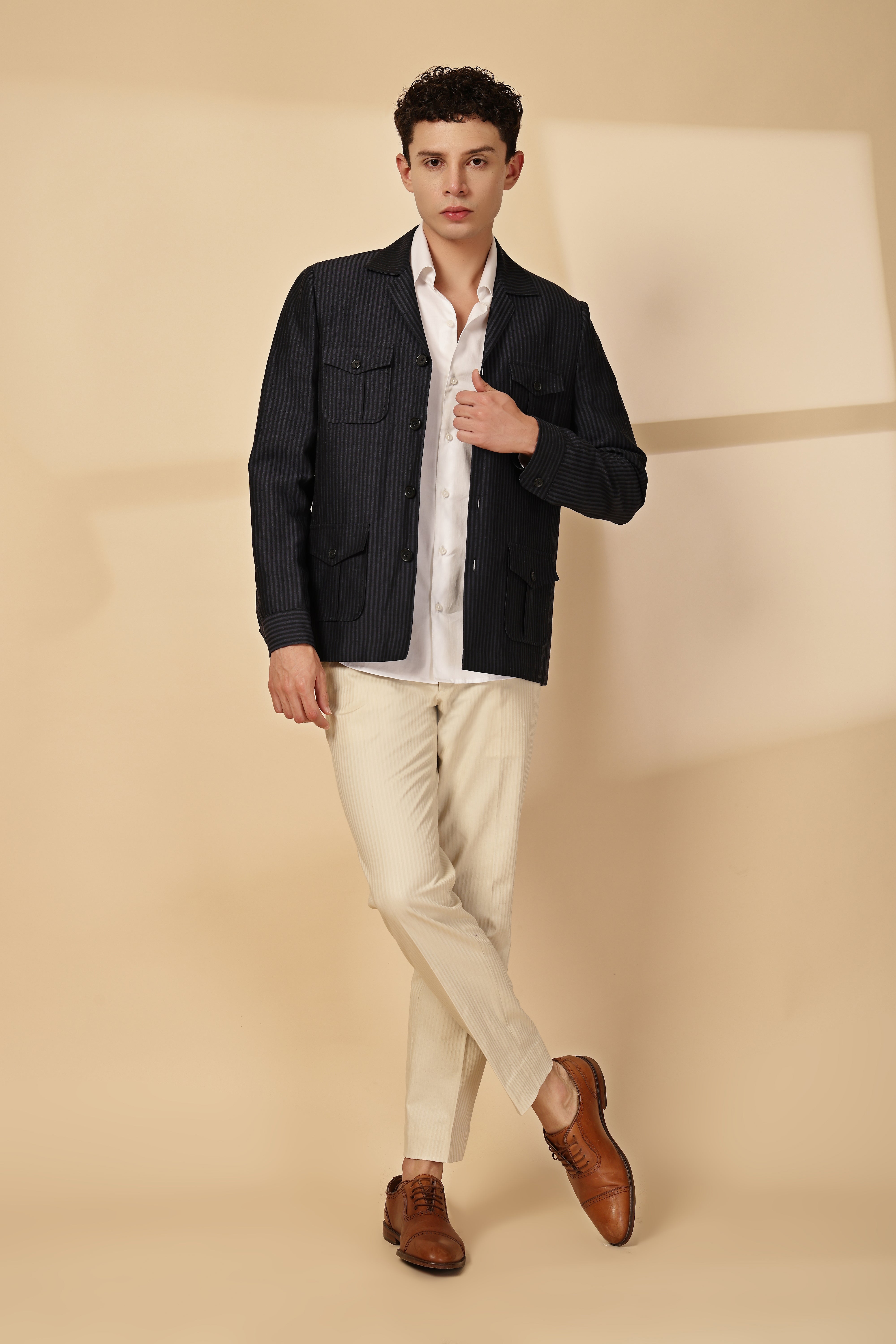 Stripe Shacket