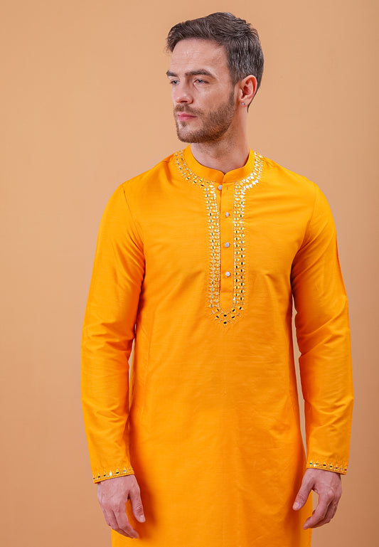 Mystic Mustard Kurta